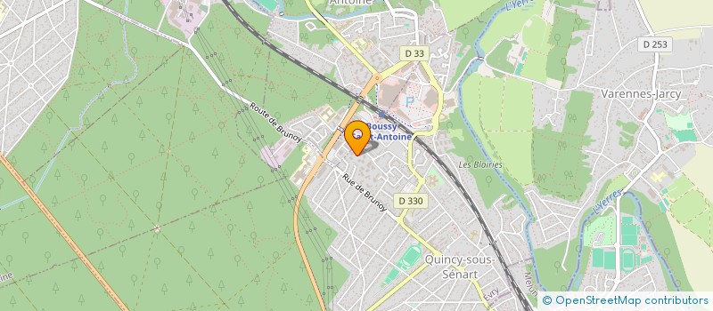 localisation de l'entreprise MONSIEUR RUBENS TODJRO  QUINCY-SOUS-SENART