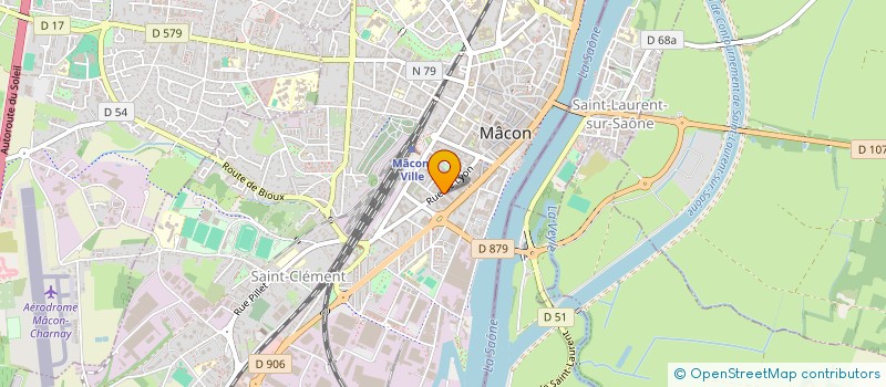 localisation de l'entreprise MONSIEUR RUBIN GASTELLIER  MACON