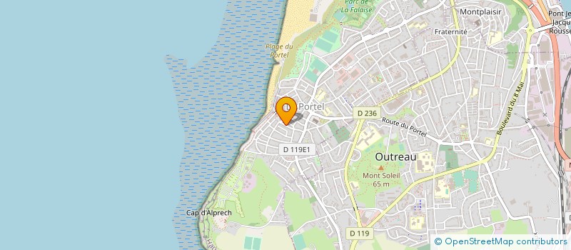 localisation de l'entreprise MONSIEUR RUDDY BARTHELEMY  LE PORTEL