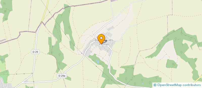 localisation de l'entreprise MONSIEUR RUDDY BAUER  BASLIEUX-LES-FISMES