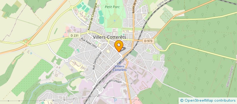 localisation de l'entreprise MONSIEUR RUDDY BOUTREAU à VILLERS-COTTERETS