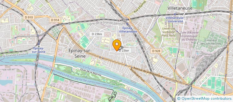 localisation de l'entreprise MONSIEUR RUDDY KON KONDA à EPINAY SUR SEINE