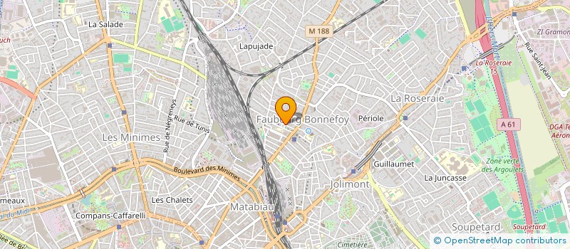 localisation de l'entreprise MONSIEUR RUDDY LIMA EVORA à TOULOUSE