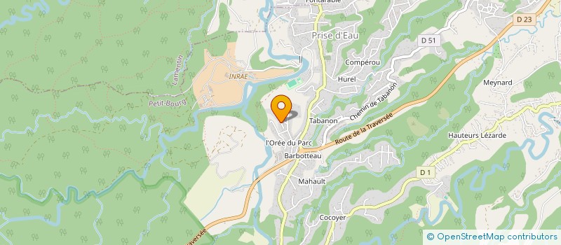 localisation de l'entreprise MONSIEUR RUDDY MAES  PETIT-BOURG