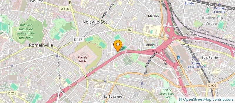 localisation de l'entreprise MONSIEUR RUDDY MAGLOIRE à NOISY-LE-SEC