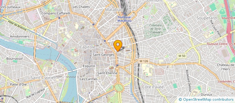 localisation de l'entreprise MONSIEUR RUDDY MARIE-LUCE à TOULOUSE