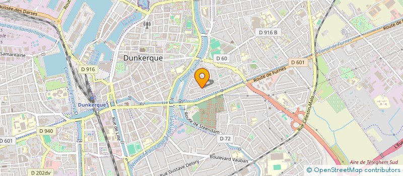 localisation de l'entreprise MONSIEUR RUDDY MOULUN à DUNKERQUE
