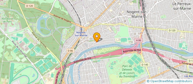 localisation de l'entreprise MONSIEUR RUDDY MOURINET  NOGENT-SUR-MARNE