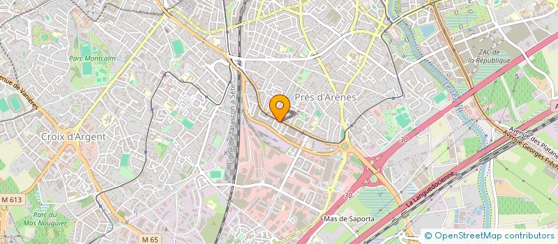 localisation de l'entreprise MONSIEUR RUDDY TOTO à MONTPELLIER