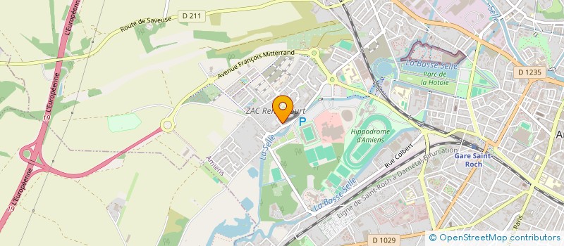 localisation de l'entreprise MONSIEUR RUDHY MALELA  AMIENS