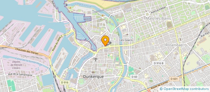 localisation de l'entreprise MONSIEUR RUDI DUPRIEZ à DUNKERQUE