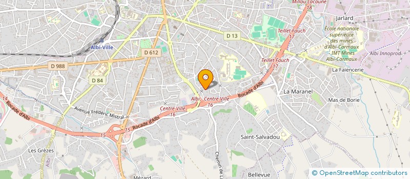 localisation de l'entreprise MONSIEUR RUDI GLEIZES à ALBI