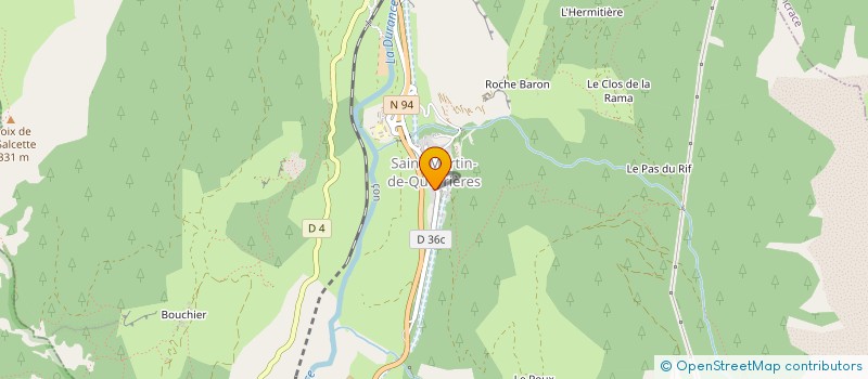 localisation de l'entreprise MONSIEUR RUDI KAINCZ à SAINT-MARTIN-DE-QUEYRIERES