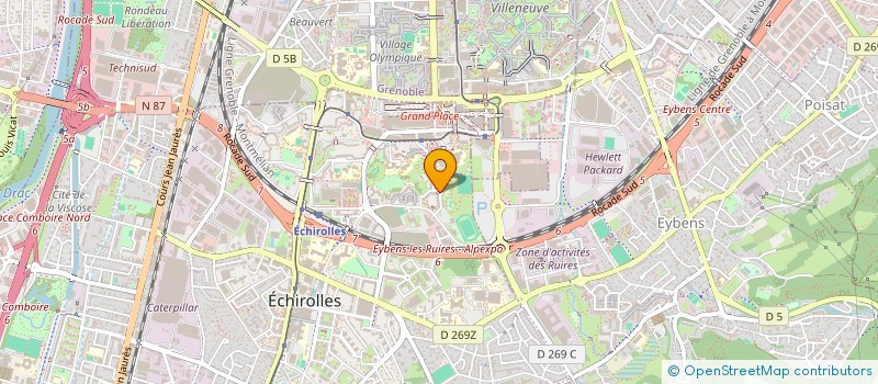 localisation de l'entreprise MONSIEUR RUDI LINGURAR  ECHIROLLES