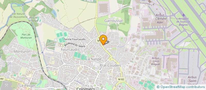 localisation de l'entreprise MONSIEUR RUDI SORDES à COLOMIERS