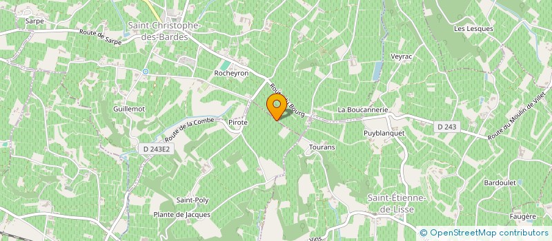 localisation de l'entreprise MONSIEUR RUDIGER GEENS  SAINT-ETIENNE-DE-LISSE