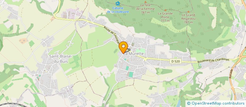 localisation de l'entreprise MONSIEUR RUDIGER LIEDTKE  LA MURETTE