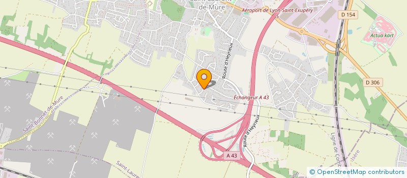 localisation de l'entreprise MONSIEUR RUDIK GINOSYAN  SAINT-LAURENT-DE-MURE