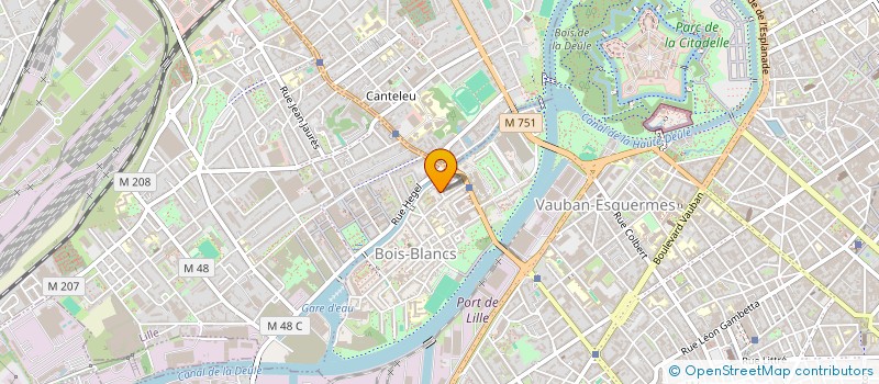 localisation de l'entreprise MONSIEUR RUDJA RULLE à LILLE