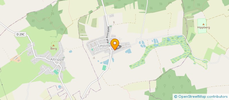 localisation de l'entreprise MONSIEUR RUDOLF ALBERT  LEYVILLER