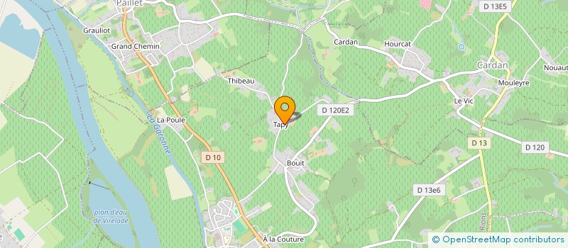 localisation de l'entreprise MONSIEUR RUDOLF CASENTIERI  RIONS