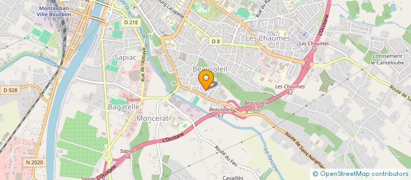 localisation de l'entreprise MONSIEUR RUDOLF GABOR  MONTAUBAN