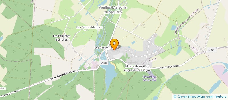 localisation de l'entreprise MONSIEUR RUDOLF GAUTHIER  VIEILLES-MAISONS-SUR-JOUDRY