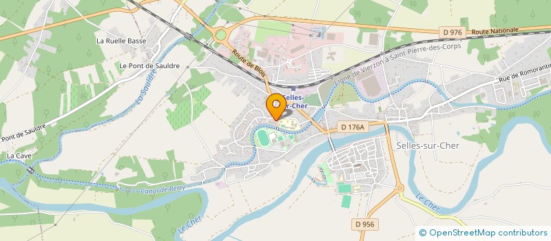 localisation de l'entreprise MONSIEUR RUDOLF GUIDOUX  SELLES-SUR-CHER