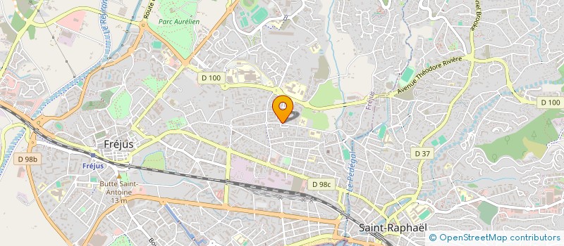 localisation de l'entreprise MONSIEUR RUDOLF PARDUBSKY  FREJUS