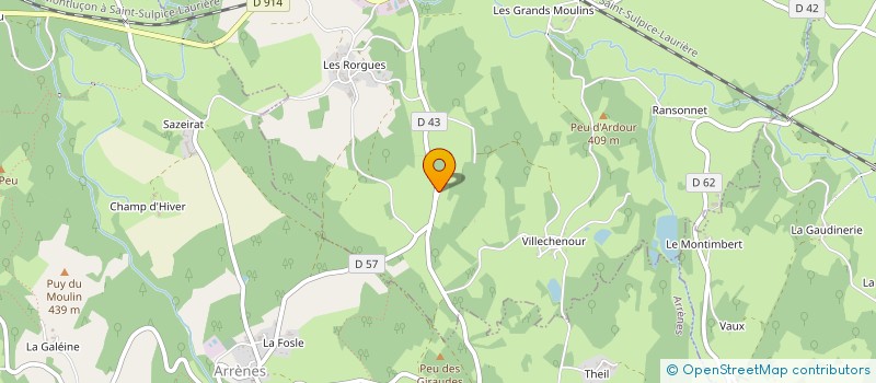 localisation de l'entreprise MONSIEUR RUDOLF REVERS à MARSAC