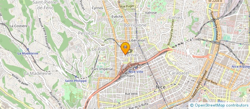 localisation de l'entreprise MONSIEUR RUDOLF VAN BAARSEL à NICE