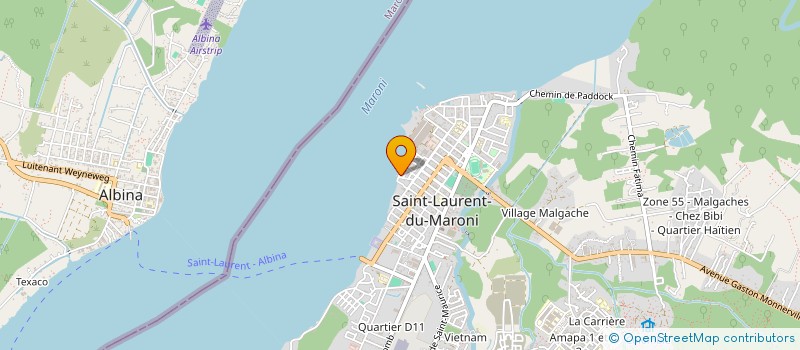 localisation de l'entreprise MONSIEUR RUDOLF VAN DER PIJL à SAINT-LAURENT-DU-MARONI