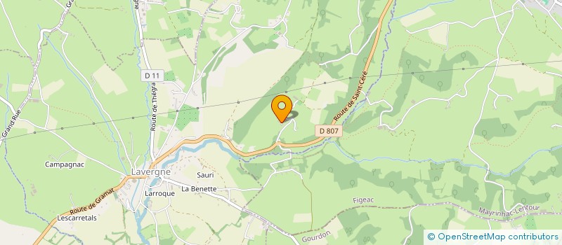 localisation de l'entreprise MONSIEUR RUDOLPH BOIS  SAIGNES