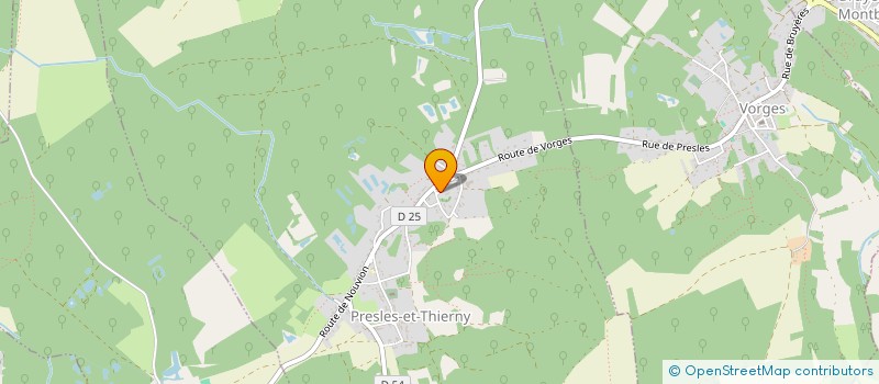 localisation de l'entreprise MONSIEUR RUDOLPH BOURRIER à BOUCONVILLE-VAUCLAIR