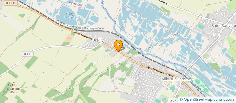 localisation de l'entreprise MONSIEUR RUDOLPH LANCELLE  BREILLY