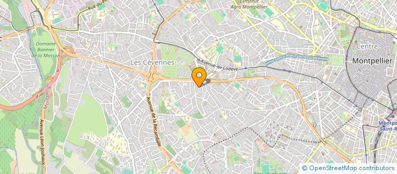 localisation de l'entreprise MONSIEUR RUDOLPH RICCIARDI à MONTPELLIER