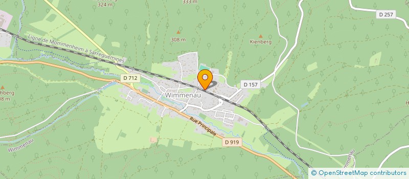 localisation de l'entreprise MONSIEUR RUDOLPH RUBAN  WIMMENAU