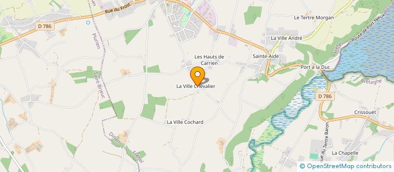 localisation de l'entreprise MONSIEUR RUDOLPH URBINATI  PLEBOULLE