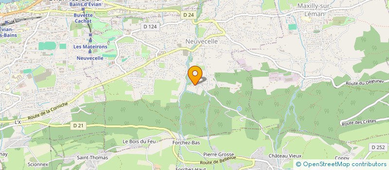 localisation de l'entreprise MONSIEUR RUDOLPH VAN DER MEER  NEUVECELLE