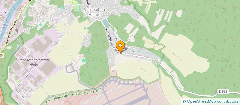 localisation de l'entreprise MONSIEUR RUDY ALBEROLA  VERNEUIL-EN-HALATTE