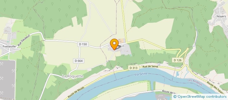 localisation de l'entreprise MONSIEUR RUDY AUDEBERT à LE THUIT