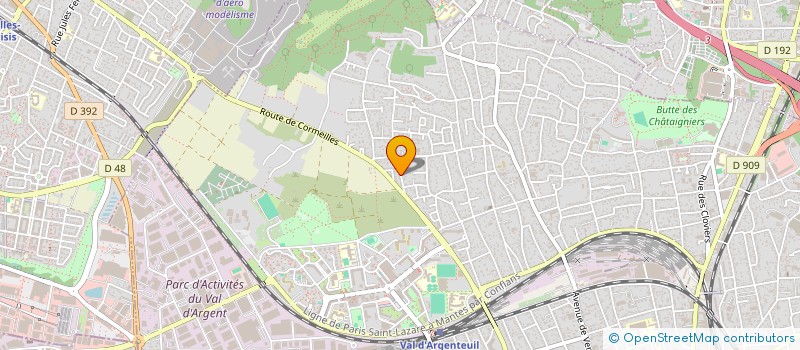 localisation de l'entreprise MONSIEUR RUDY BAROUKH  ARGENTEUIL