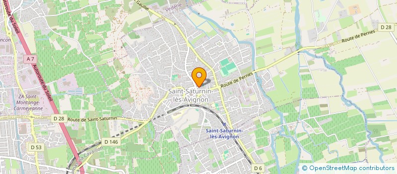 localisation de l'entreprise MONSIEUR RUDY BARRET à SAINT-SATURNIN-LES-AVIGNON