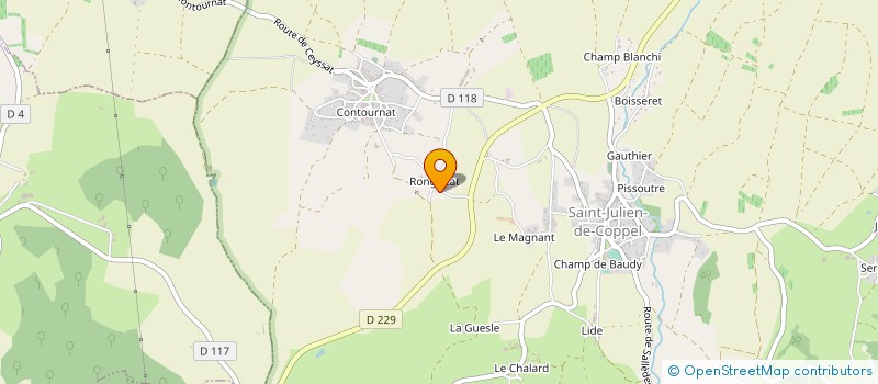 localisation de l'entreprise MONSIEUR RUDY BARRI  SAINT-JULIEN-DE-COPPEL