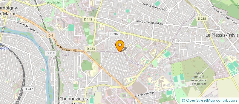 localisation de l'entreprise MONSIEUR RUDY BAUM GERTNER à CHAMPIGNY-SUR-MARNE