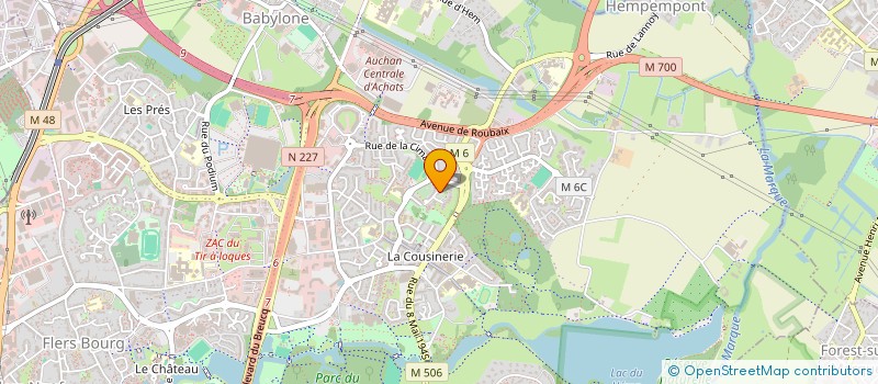 localisation de l'entreprise MONSIEUR RUDY BAYAKIMISSA  VILLENEUVE-D'ASCQ