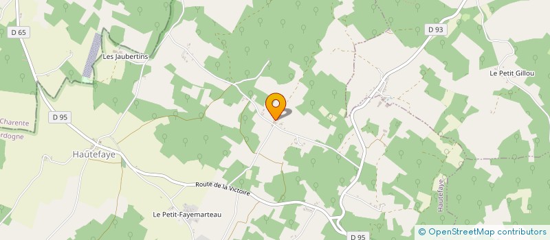 localisation de l'entreprise MONSIEUR RUDY BECUWE à ABJAT-SUR-BANDIAT