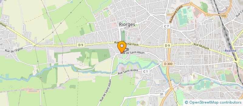 localisation de l'entreprise MONSIEUR RUDY BEGARIN à RIORGES