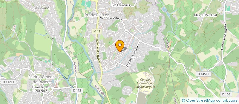 localisation de l'entreprise MONSIEUR RUDY BESSIERE à PRADES-LE-LEZ