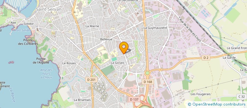 localisation de l'entreprise MONSIEUR RUDY BLIN  SAINT-MALO